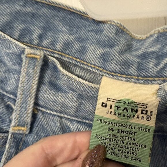 Vintage 80's/Early 90's Gitano Jeans, 14 Short - Picture 5 of 7
